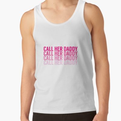 Call Her Daddy Pink Tank Top Official Call Her Daddy Merch