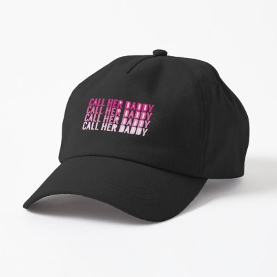 Call Her Daddy Pink Sticker Cap Official Call Her Daddy Merch