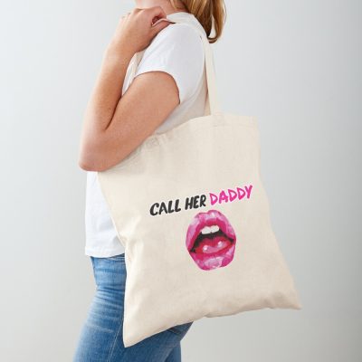 Call Her Daddy Quote Tote Bag Official Call Her Daddy Merch