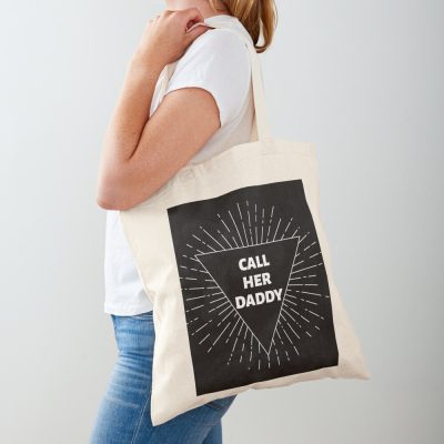 Call Her Daddy Quote Tote Bag Official Call Her Daddy Merch