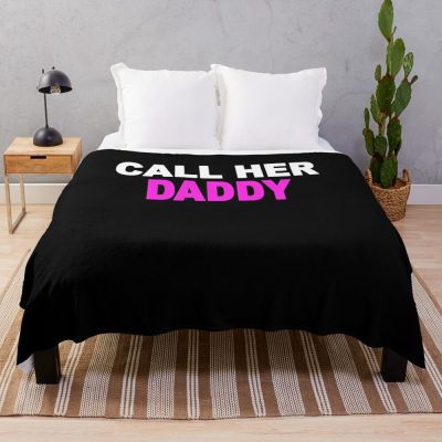 Call Her Daddy, Throw Blanket Official Call Her Daddy Merch