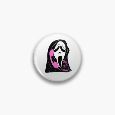 Ghostface Call Her Daddy Pin Official Call Her Daddy Merch