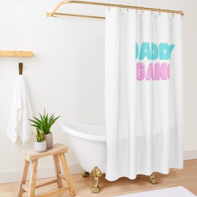 Call Her Daddy Daddy Gang Shower Curtain Official Call Her Daddy Merch