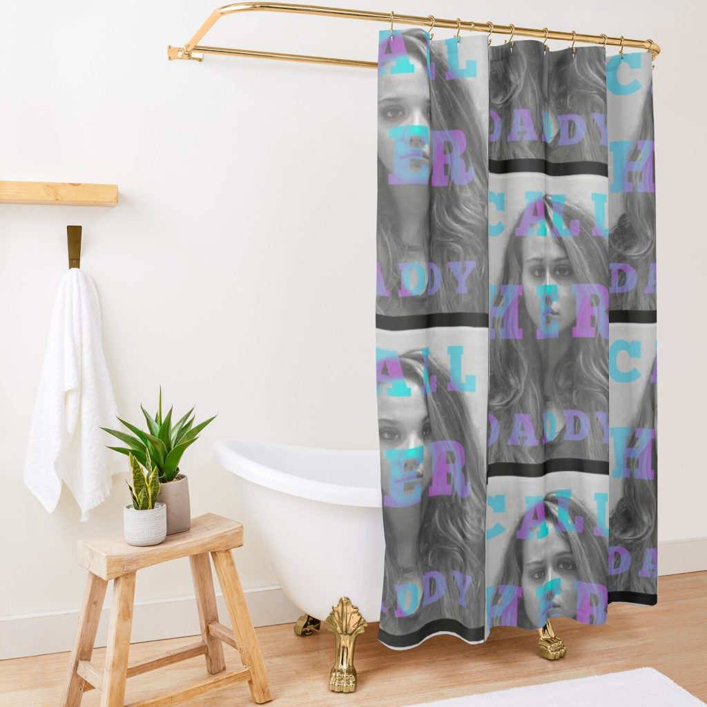 Shower Curtain Official Call Her Daddy Merch